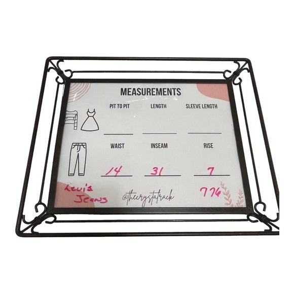 Levi's Genuinely Crafted Flared Low-Rise Dark Wash Jeans Size 7M - Picture 10 of 10